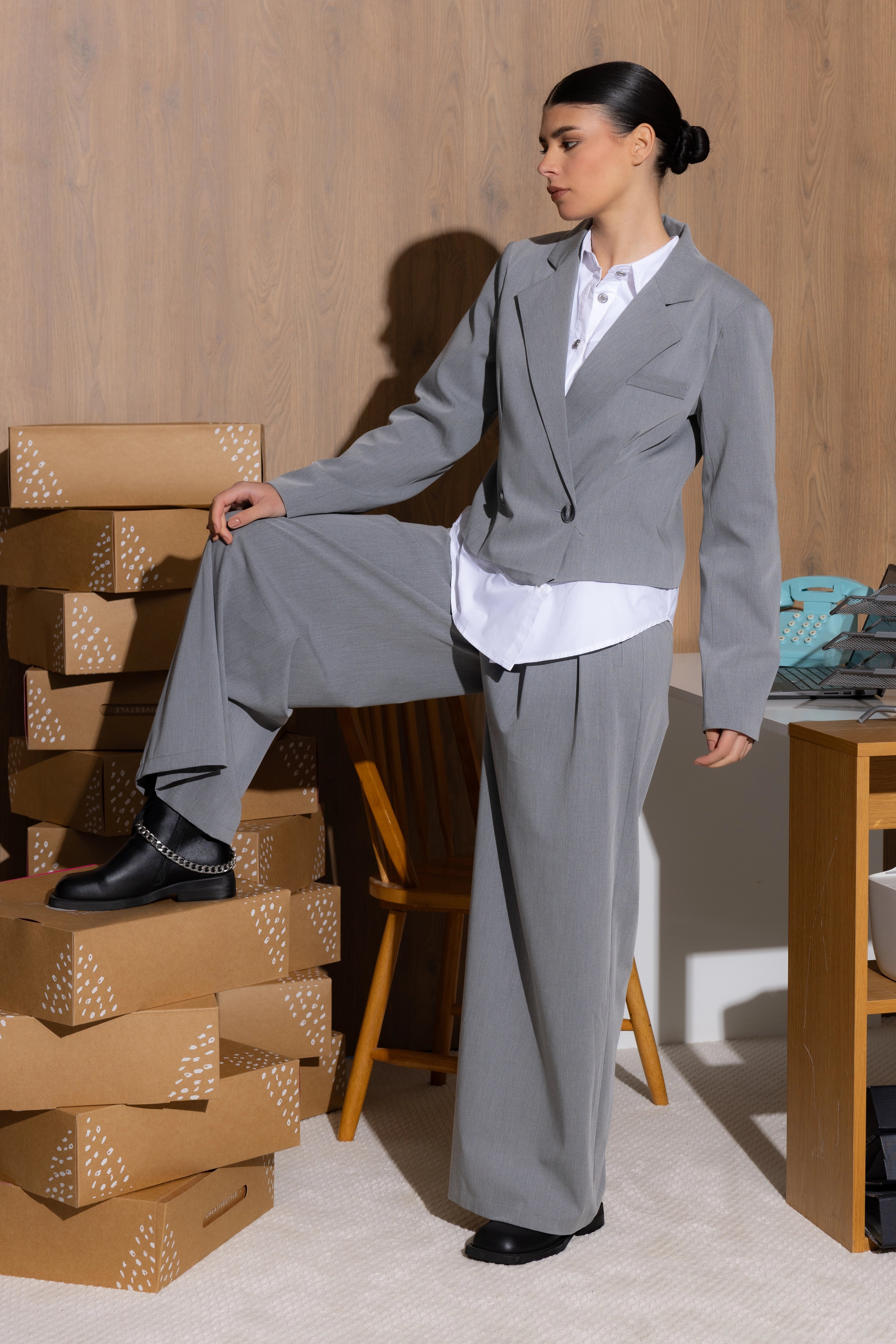 MODA-MIX BLAZER CO-ORD SET طقم بليزر مودا ميكس
