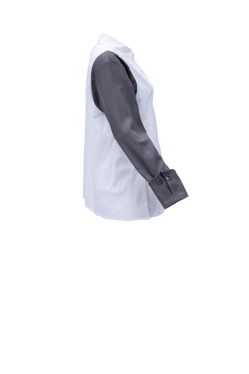 CLOTH BLOCK T-SHIRT تيشيرت بنقشة قماشية