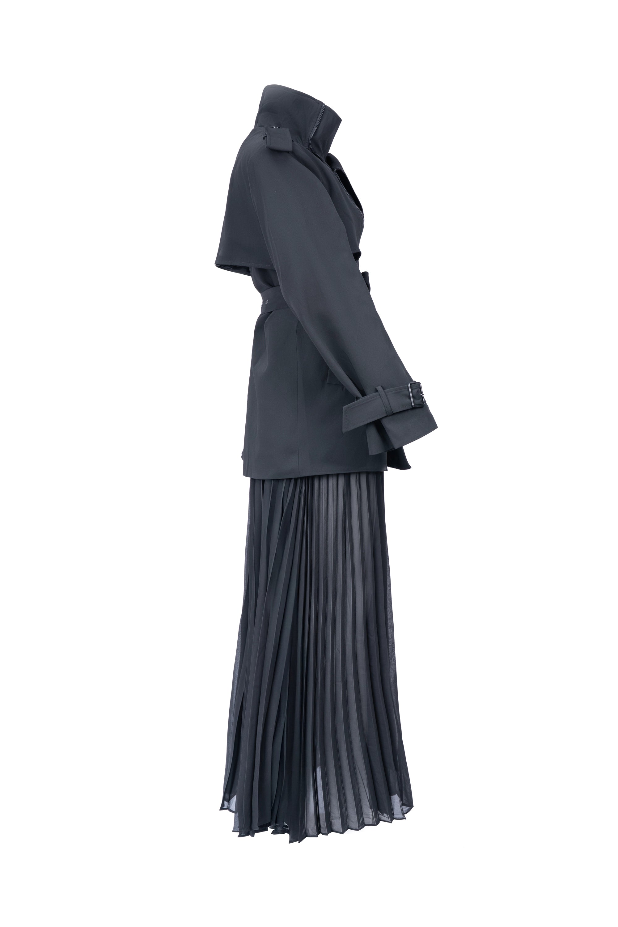 SWING TRENCH COAT معطف واقٍ من المطر