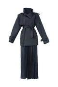 SWING TRENCH COAT معطف واقٍ من المطر