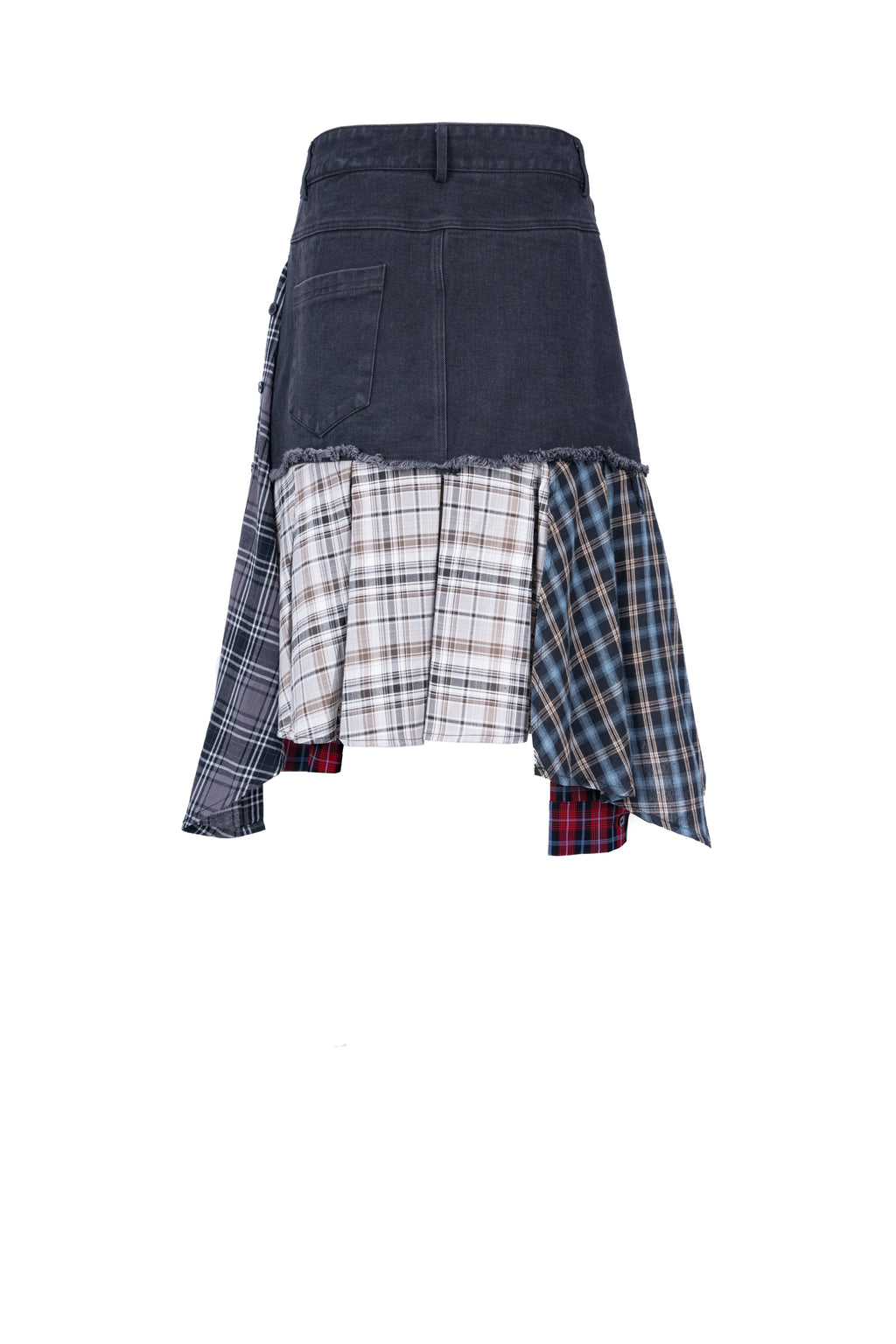 CHECKED REVIVAL SKIRT  تنورة كاروهات ريفايفل