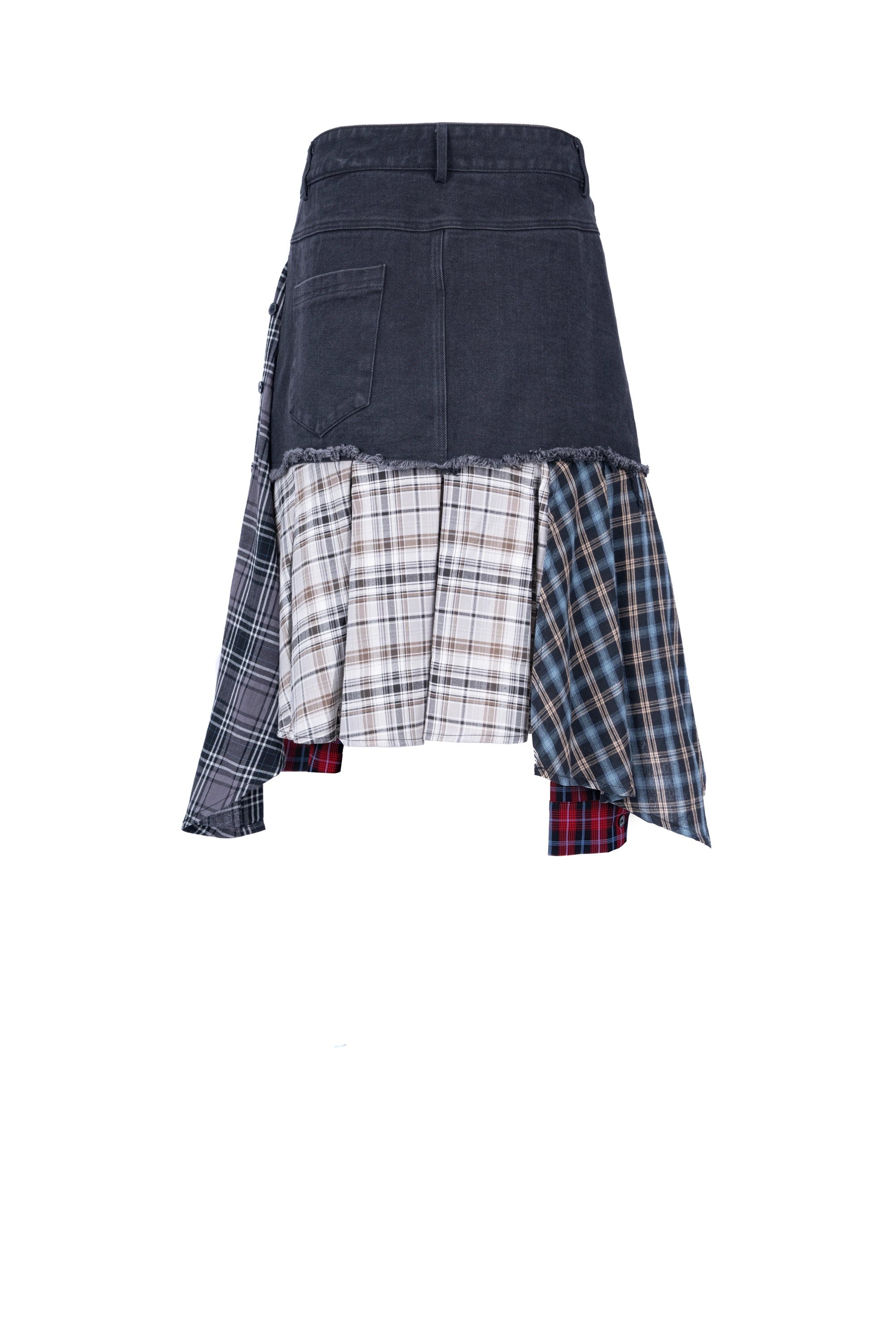 CHECKED REVIVAL SKIRT  تنورة كاروهات ريفايفل
