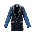 REBEL DENIM BLAZER بليزر جينز متمرد