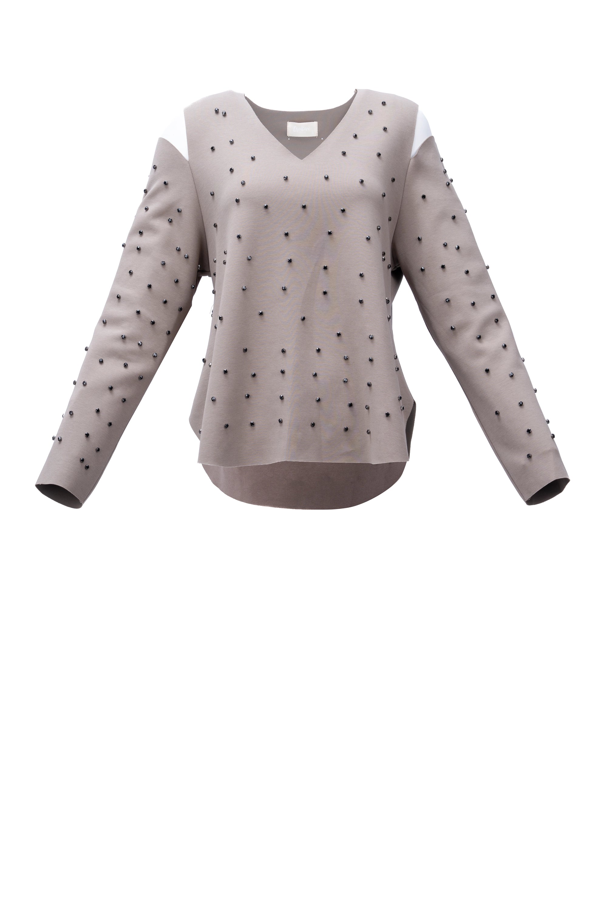 COLD SHOULDER TOP بلوزة مكشوفة الكتفين