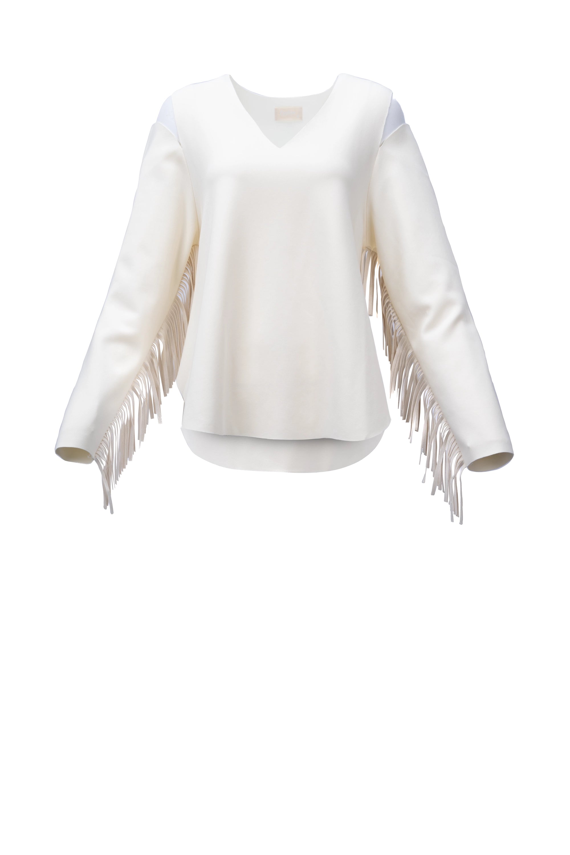 BOHO FRINGE TOP بلوزة بوهيمية مزينة بشراشيب