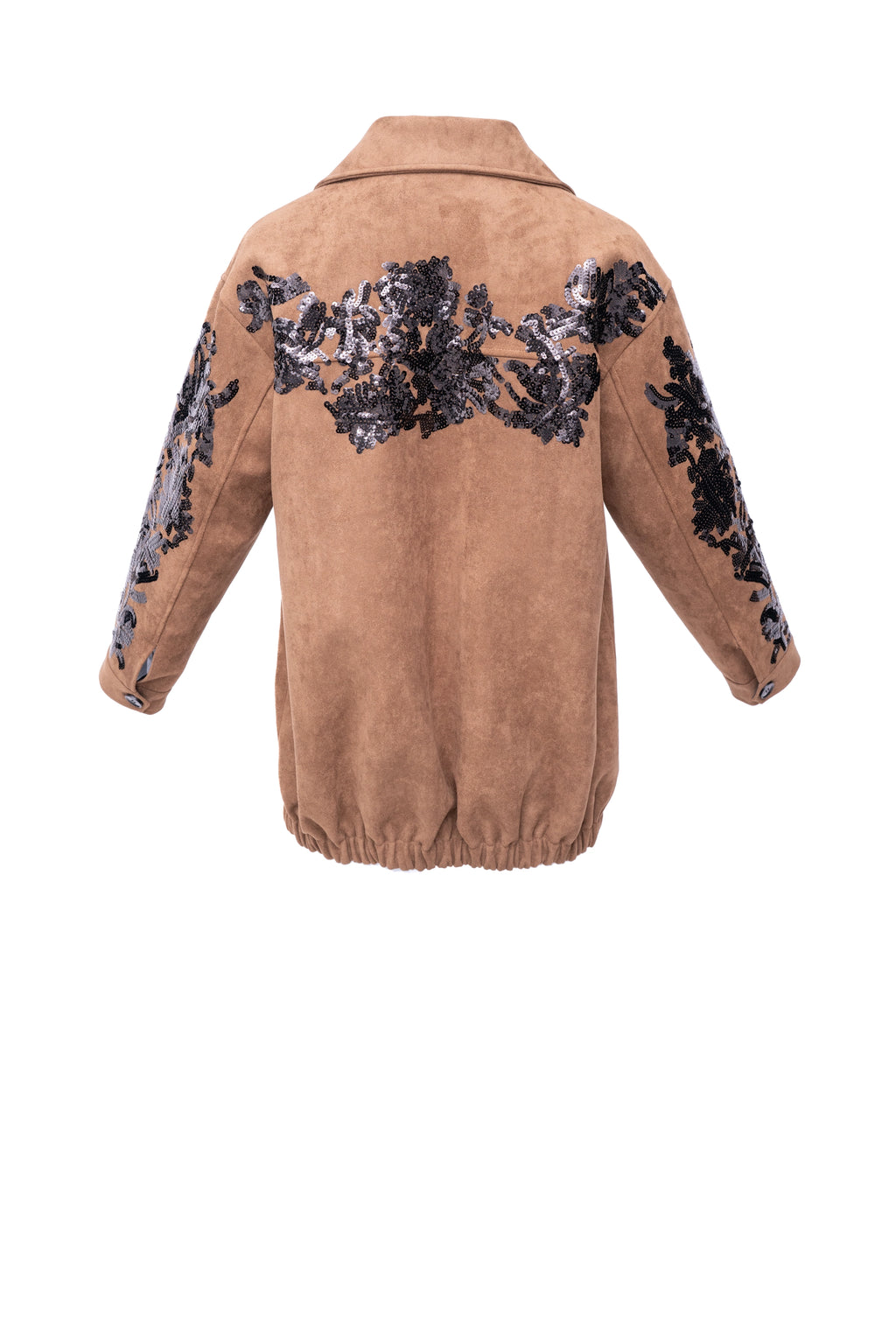 SUEDE LUXE JACKET جاكيت فاخر من جلد الغزال