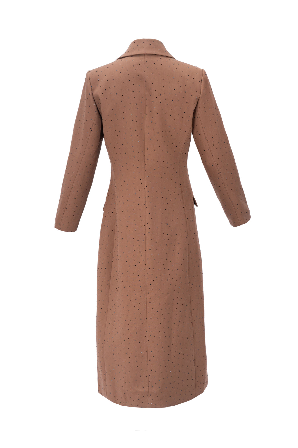 BEADED TRENCH COAT معطف واقٍ من المطر مزين بالخرز