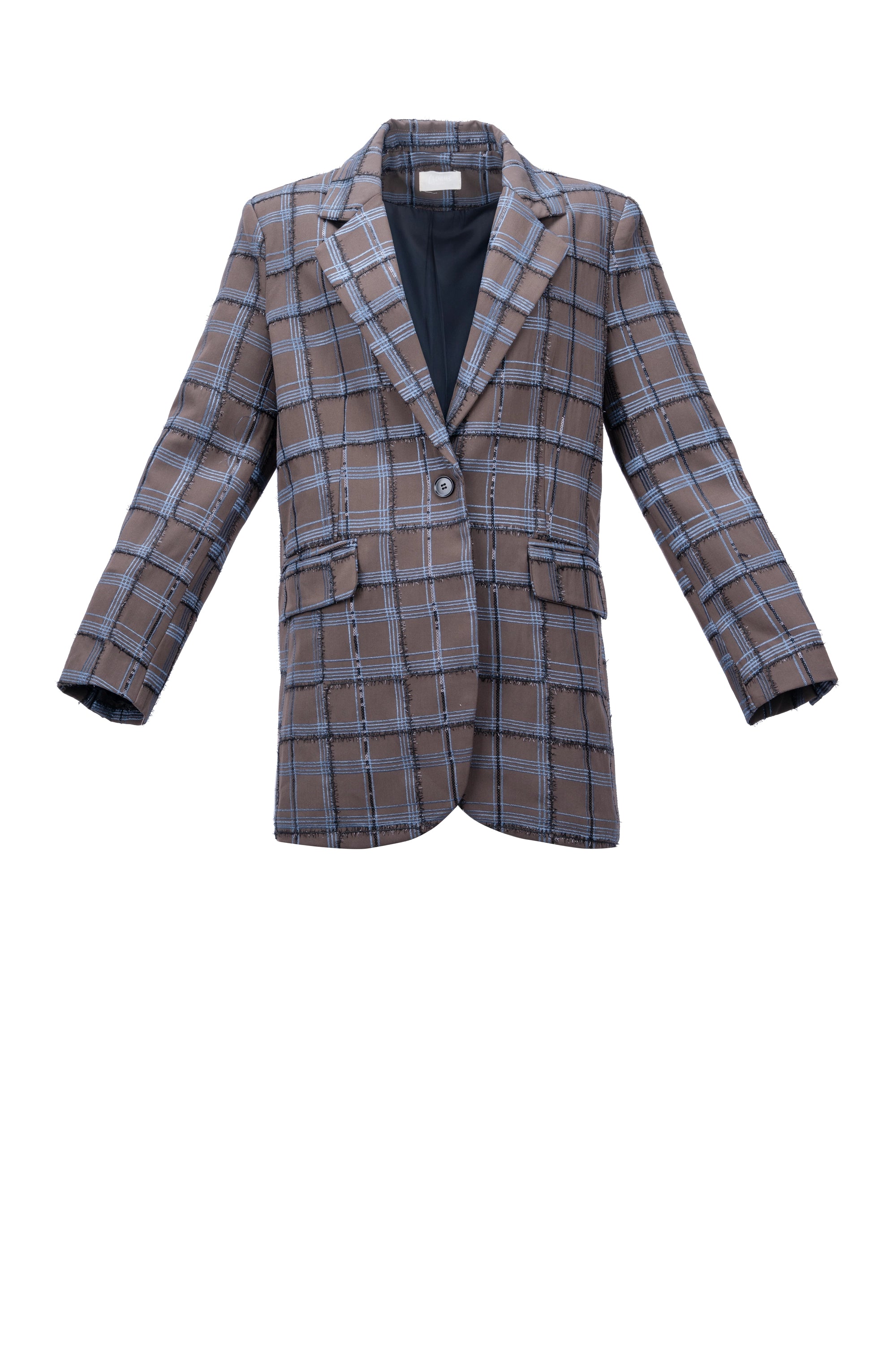 PLAID HERITAGE BLAZER بليزر تراثي منقوش