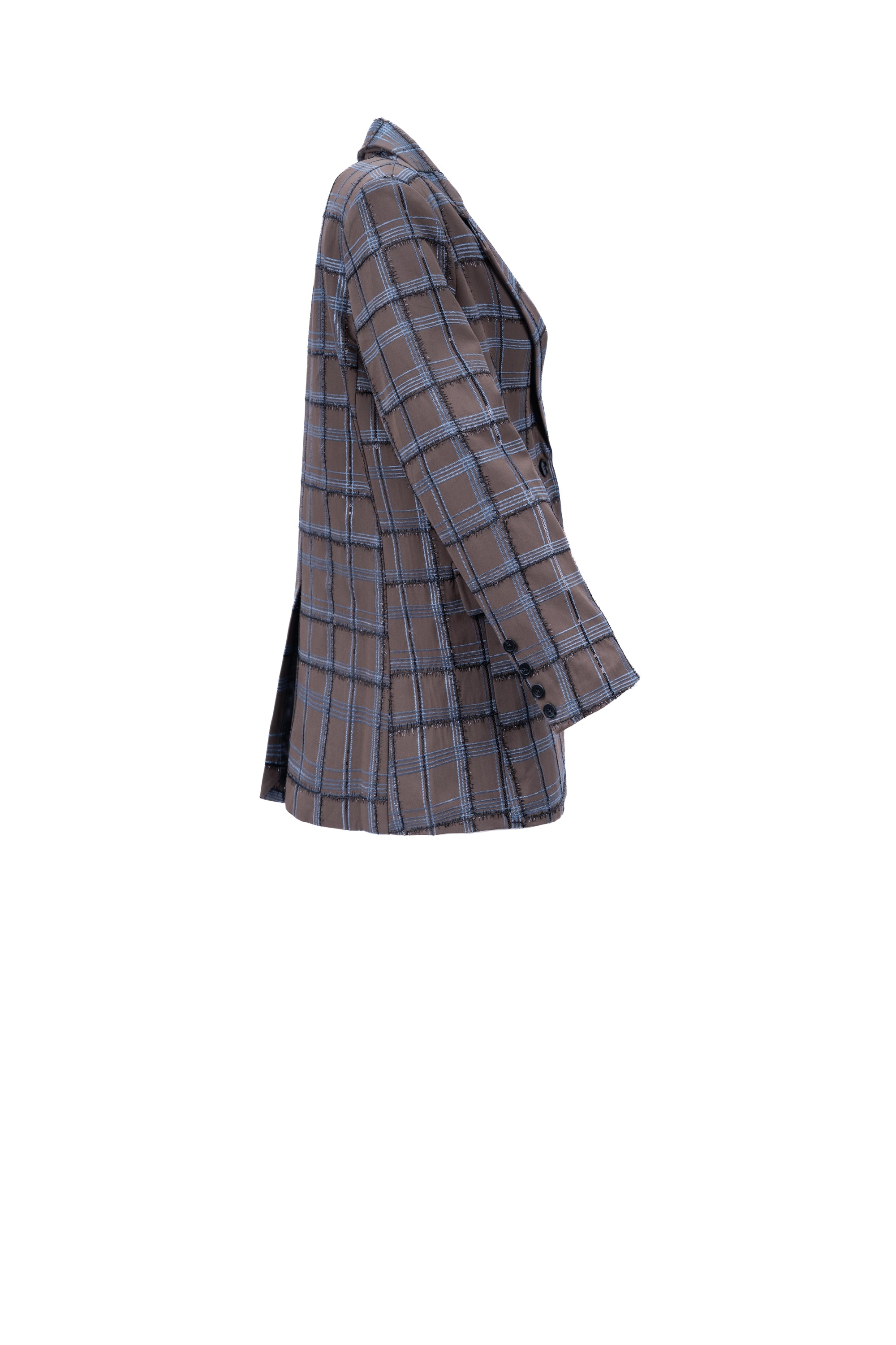 PLAID HERITAGE BLAZER بليزر تراثي منقوش