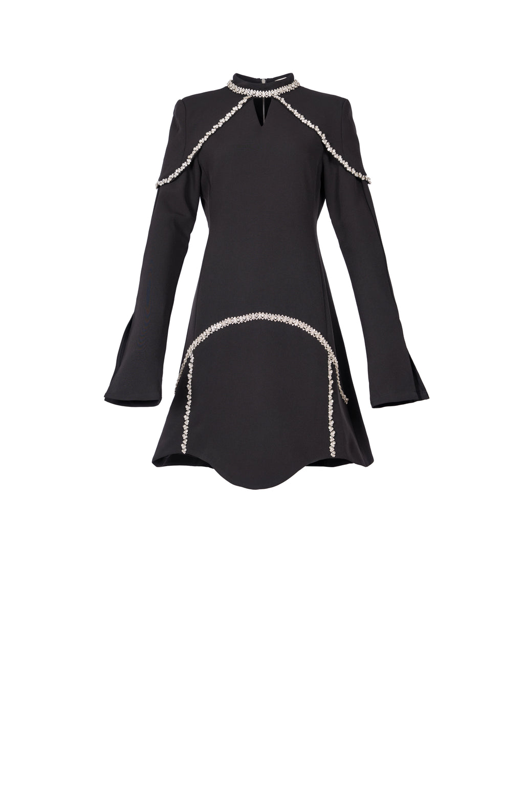 DIAMANTE DIVA DRESS فستان ديفا المرصع بالألماس