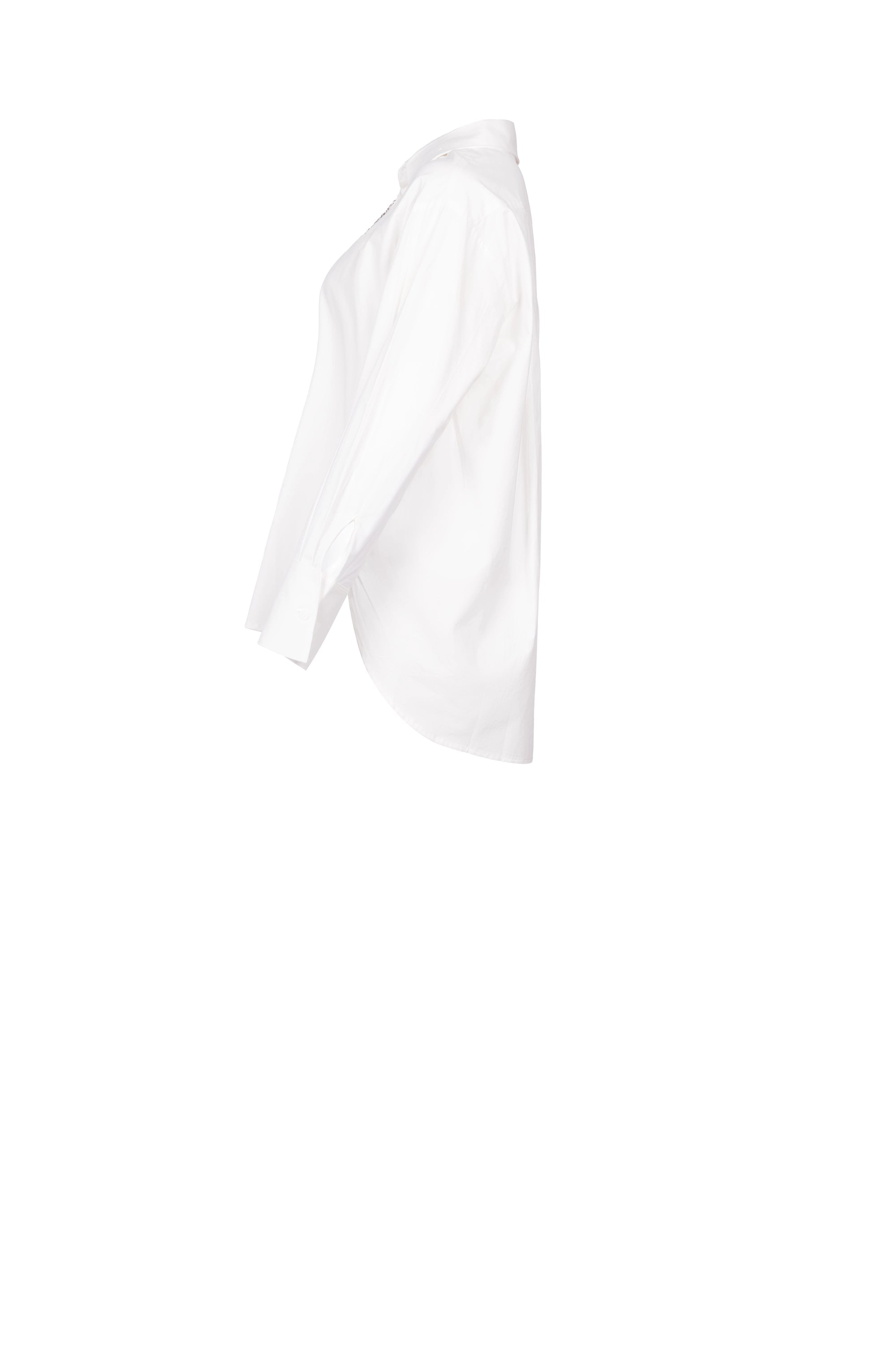 CRYSTAL ACCENT SHIRT قميص مزين بالكريستال