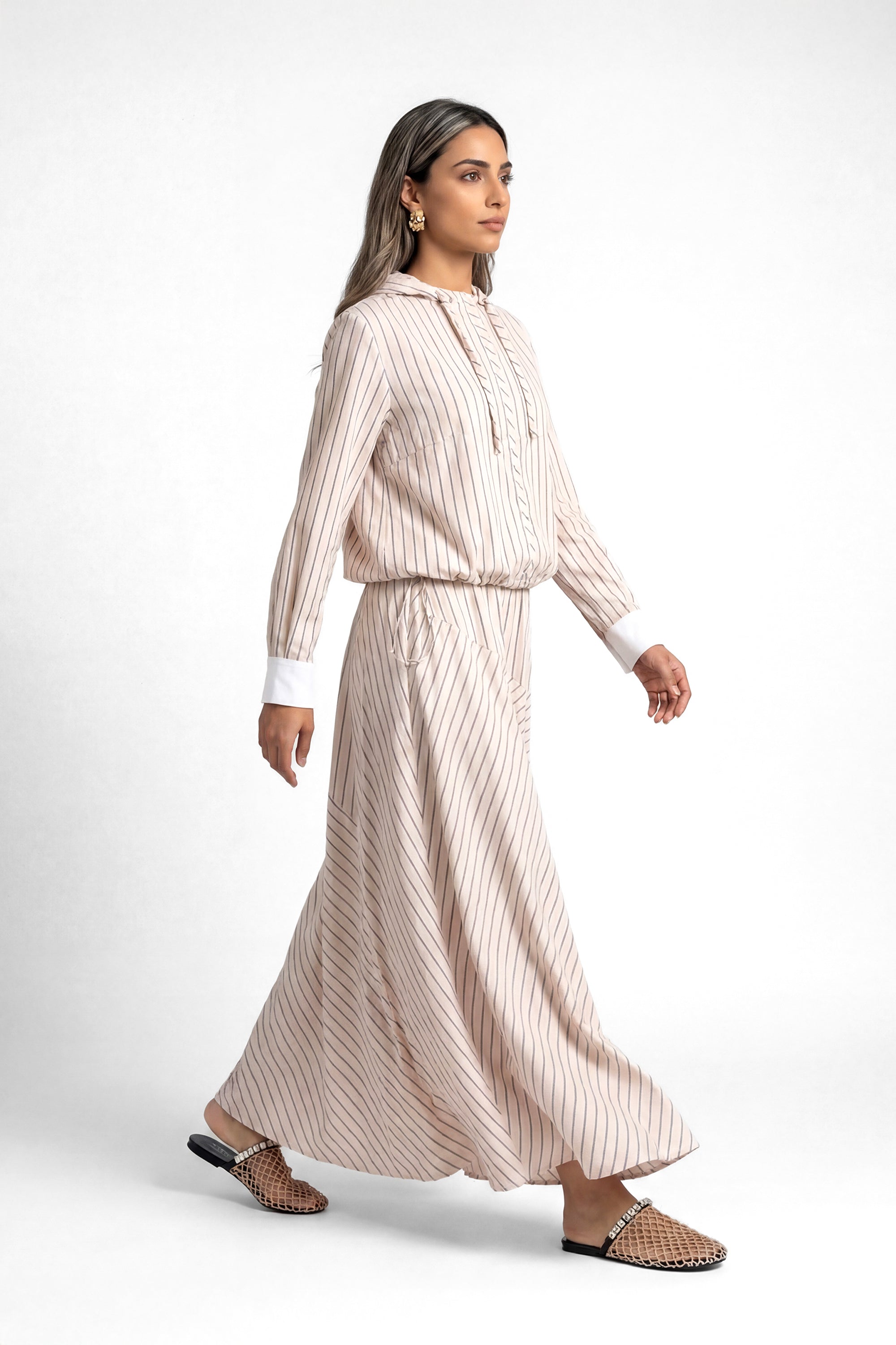 PINSTRIPE SET طقم مخطط رفيع