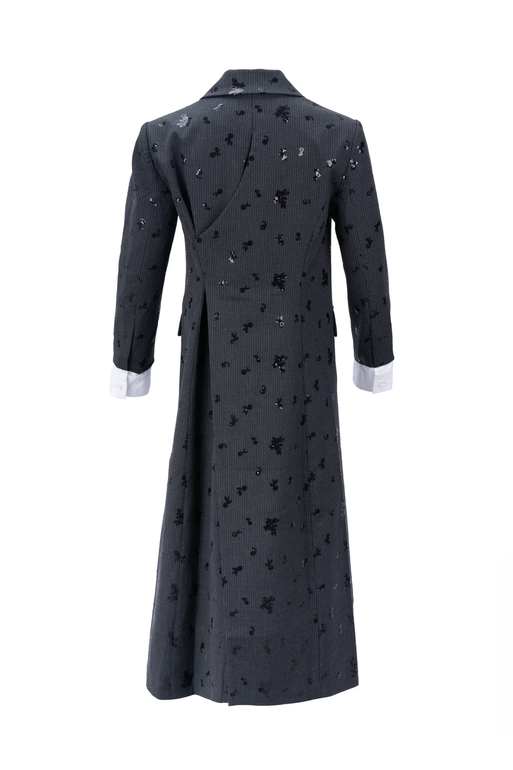 SEQUIN STORM COAT معطف عاصفة مرصع بالترتر