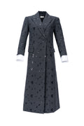SEQUIN STORM COAT معطف عاصفة مرصع بالترتر