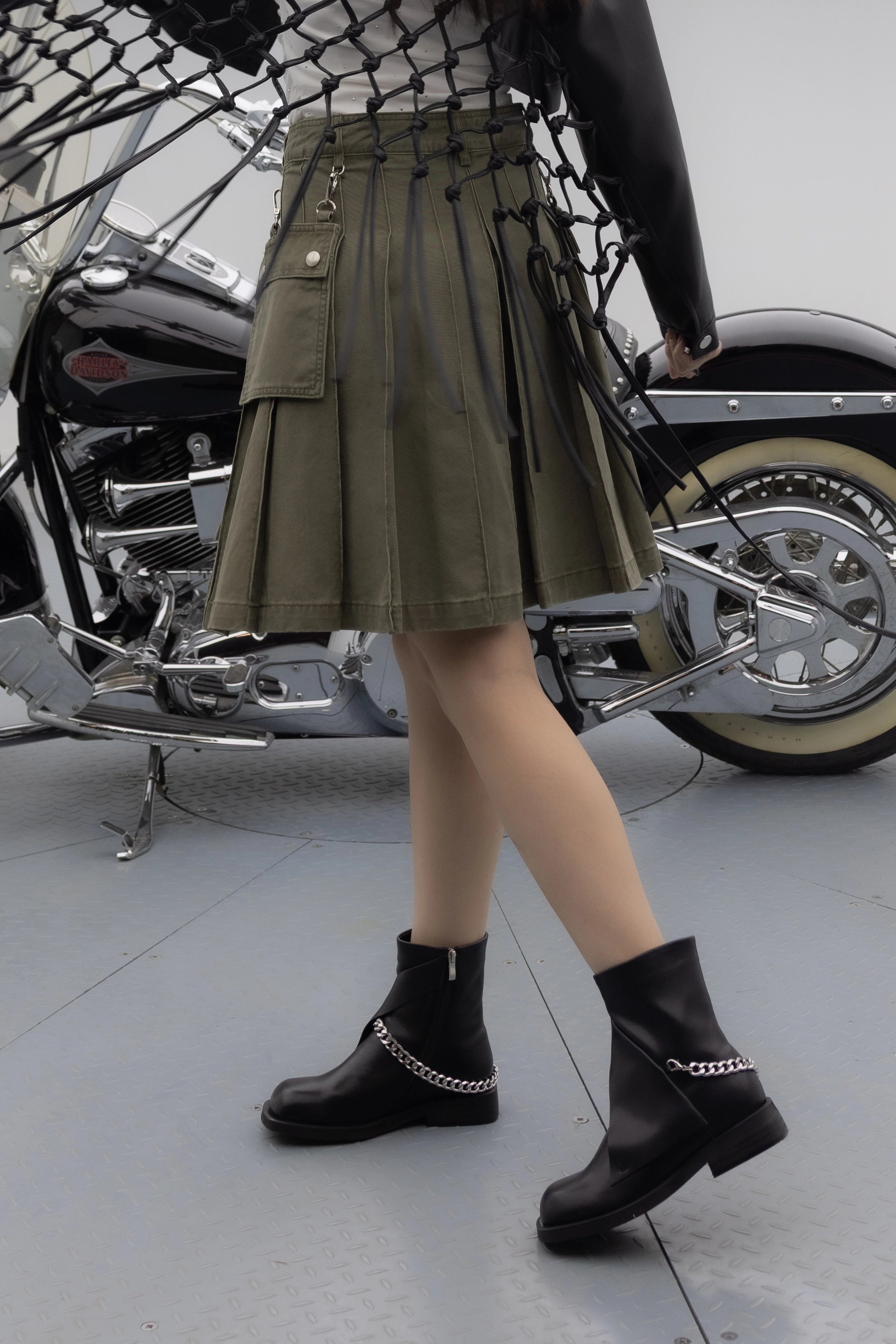 WHIMSY MIDI SKIRT تنورة ميدي مرحة
