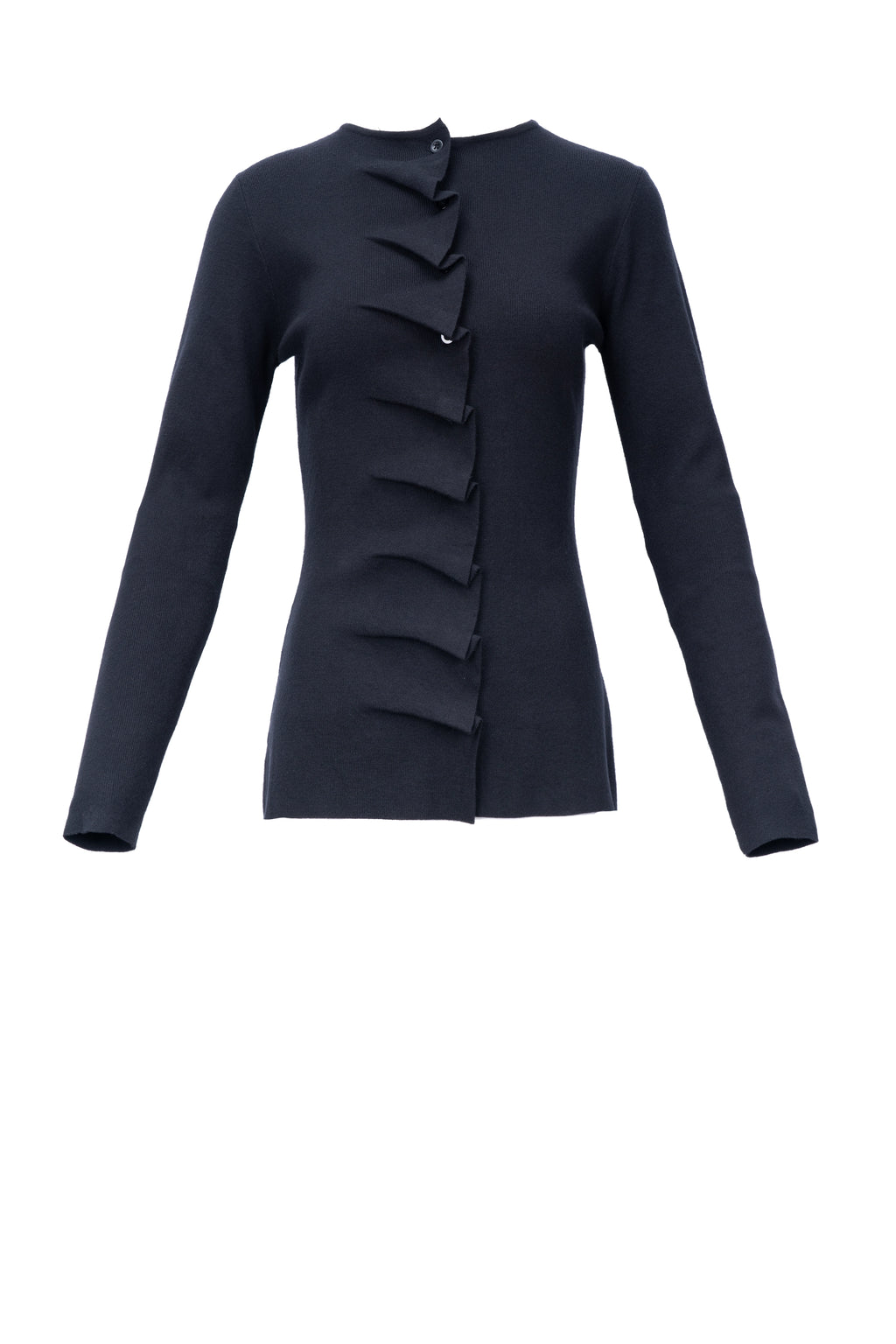 SEASHELL RUCHED TOP بلوزة مكشكشة على شكل صدفة بحرية