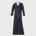 SKEWED BLAZER CO-ORD SET طقم بليزر مائل