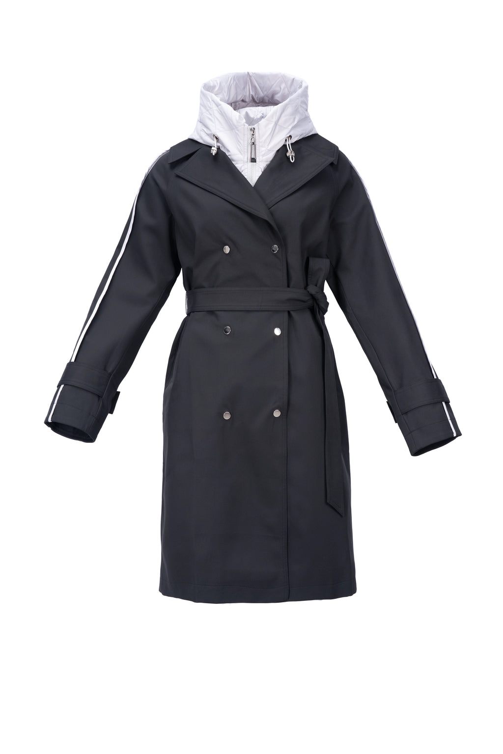 HOODED VANGUARD COATمعطف فانجارد ذو غطاء رأس