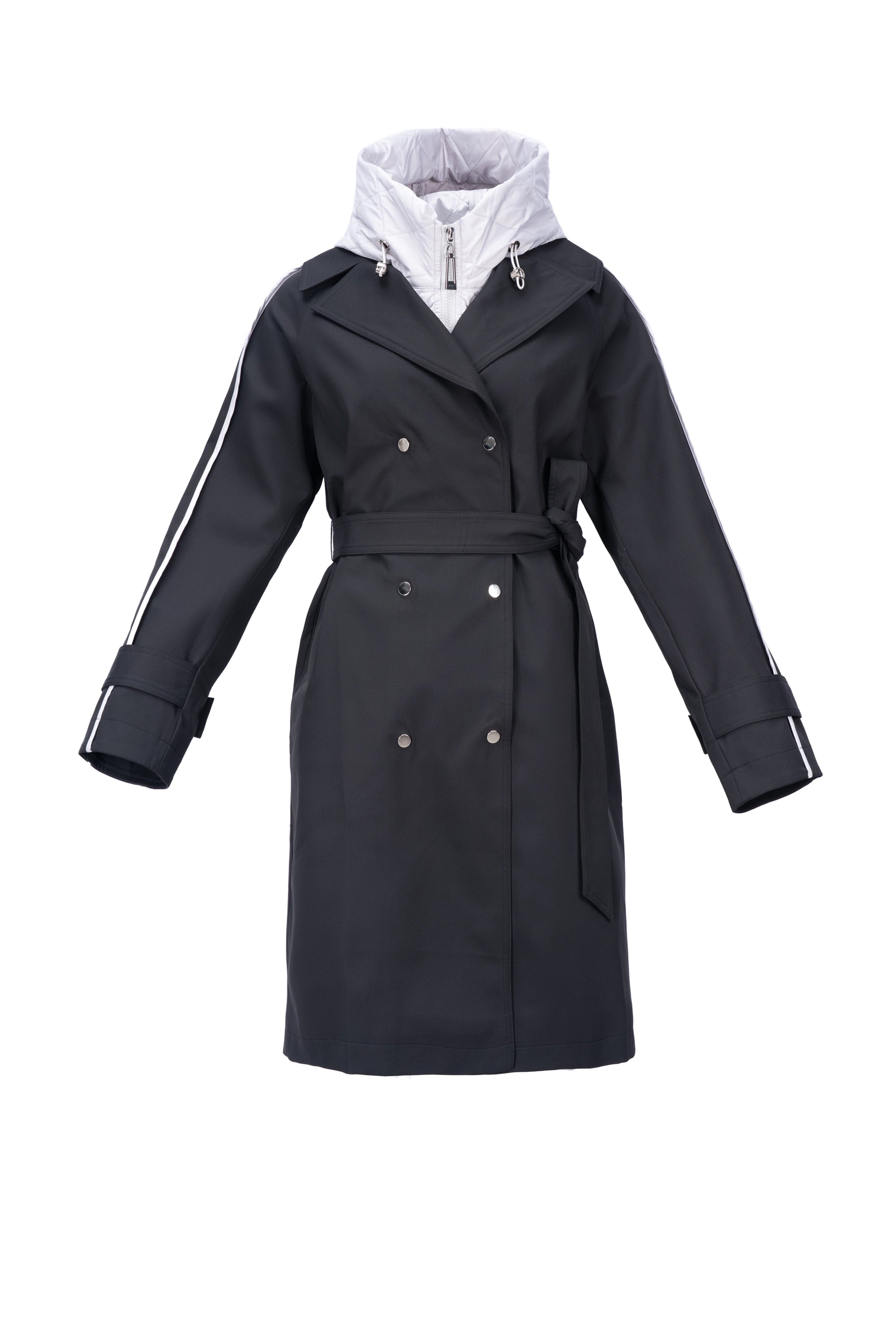 HOODED VANGUARD COATمعطف فانجارد ذو غطاء رأس
