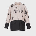 STRIPED ACCENT SHIRT قميص مخطط مزين