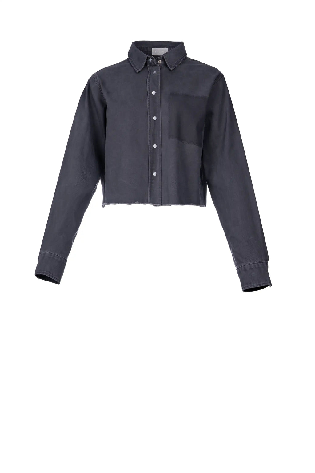 DENIM CHAMBRAY SHIRT قميص جينز شامبراي