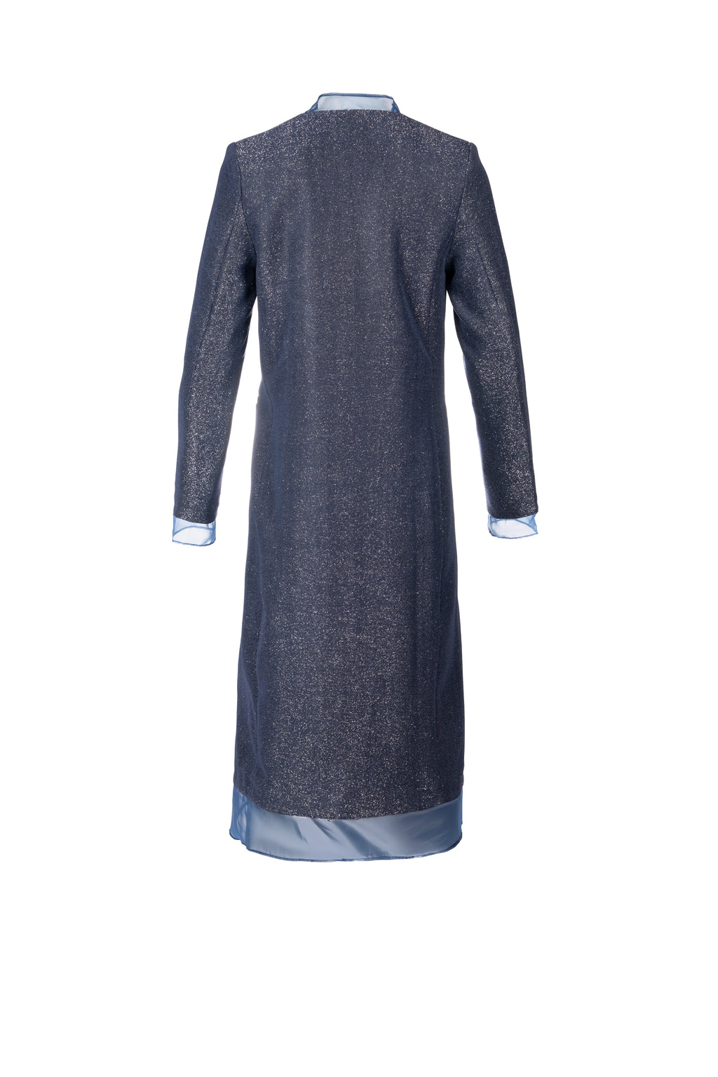 SAPPHIRE COAT معطف ياقوتي