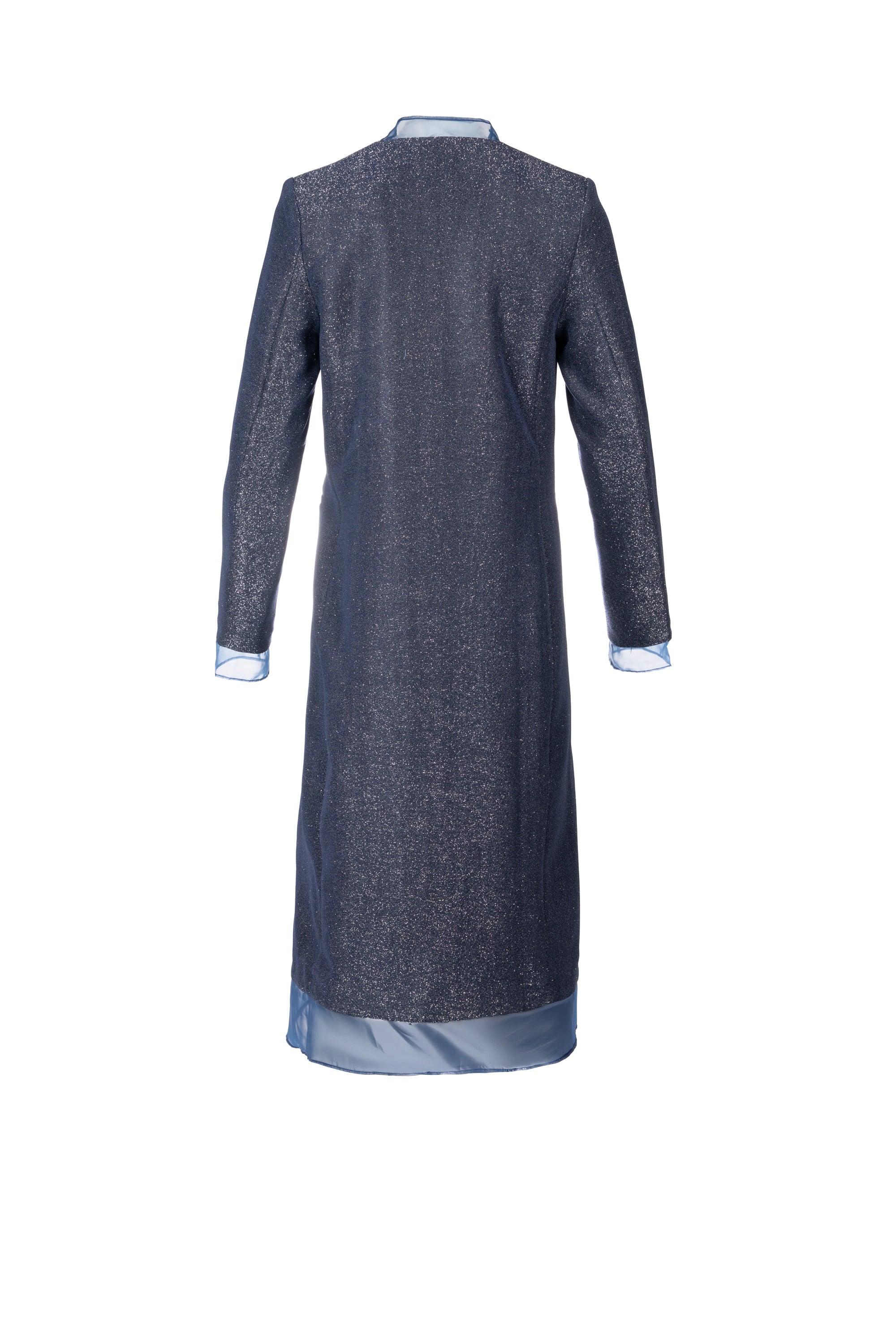 SAPPHIRE COAT معطف ياقوتي
