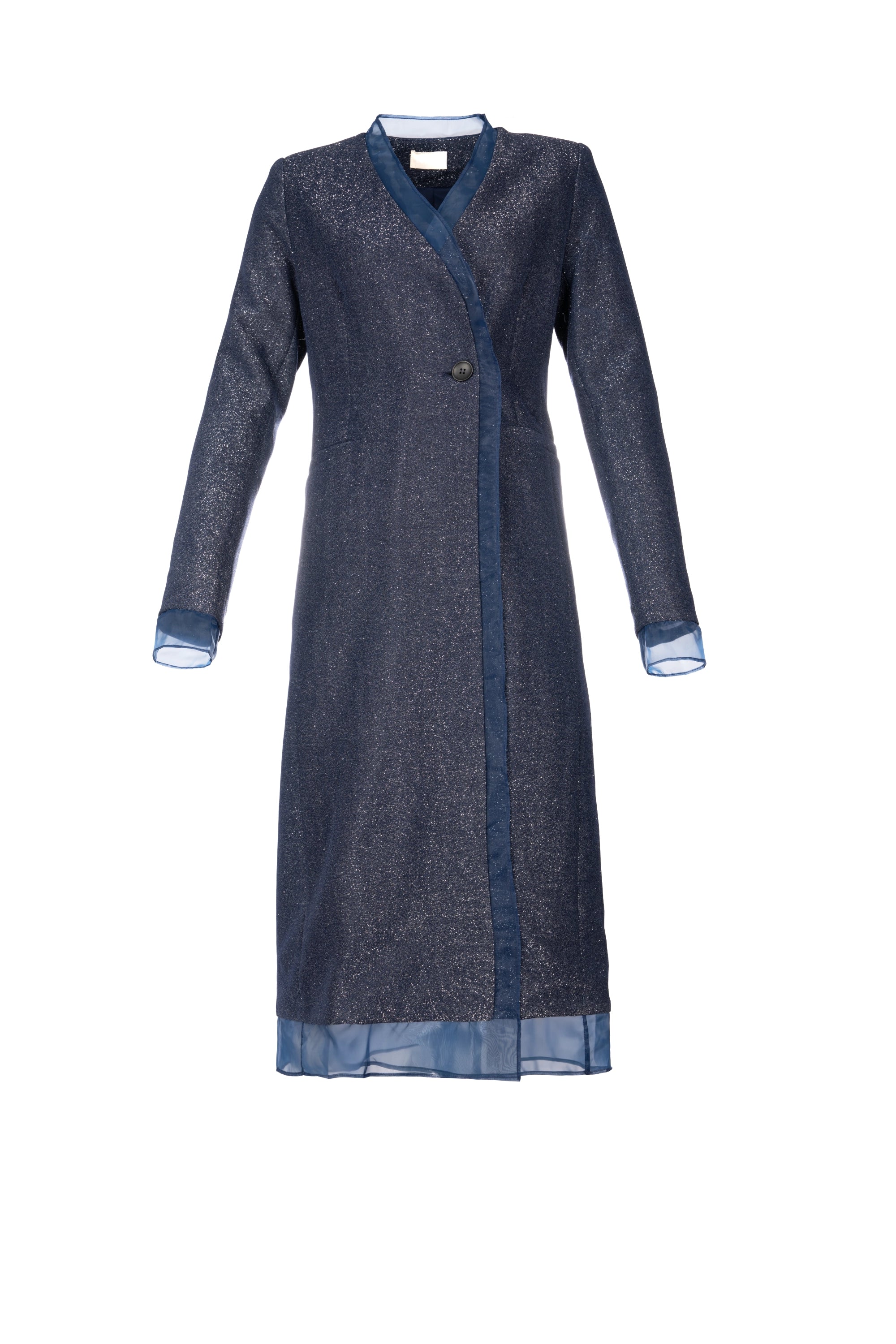 SAPPHIRE COAT معطف ياقوتي