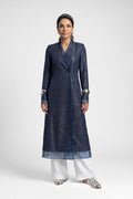 SAPPHIRE COAT معطف ياقوتي