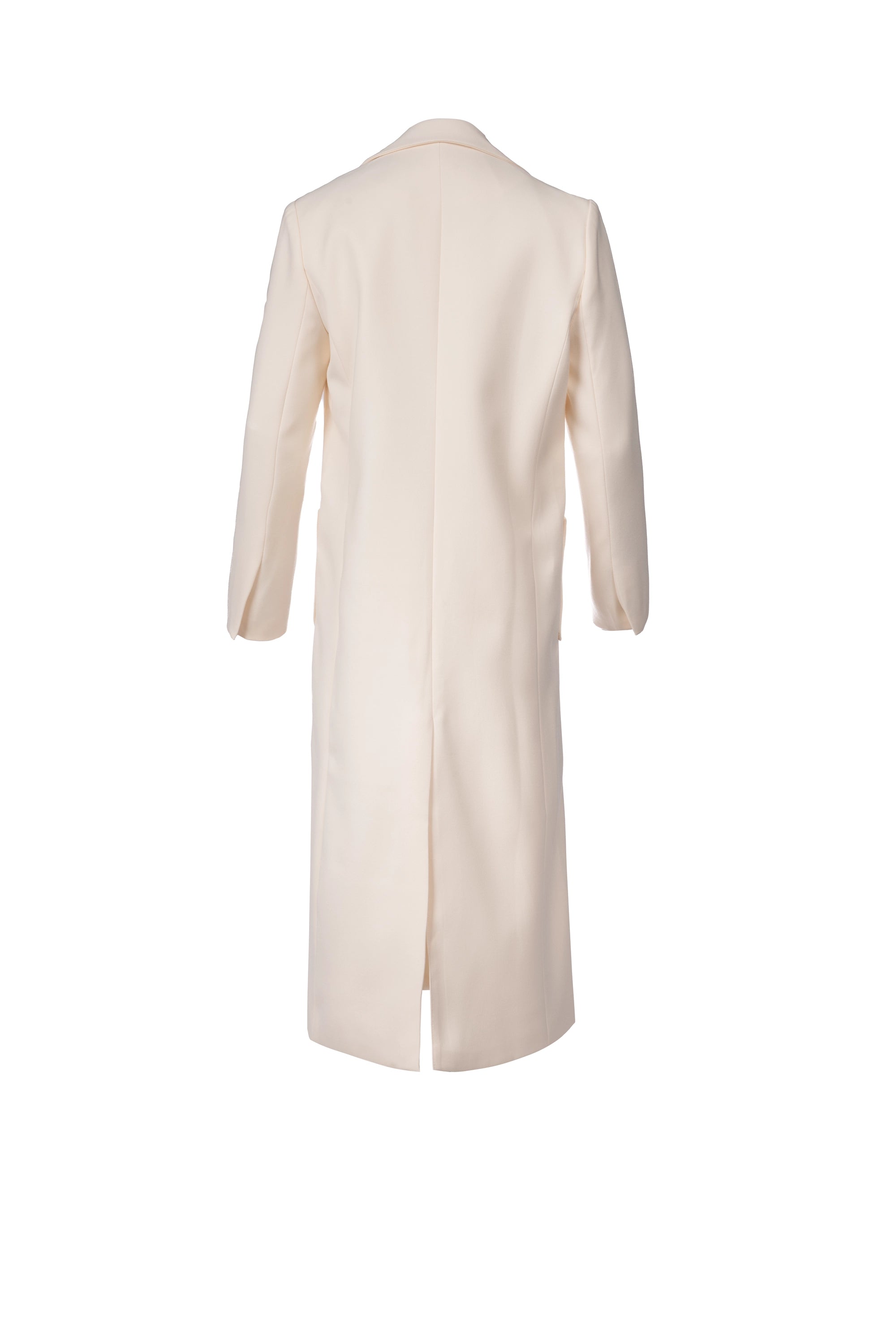 ECRU EMBER COAT معطف بلون بيج محمر