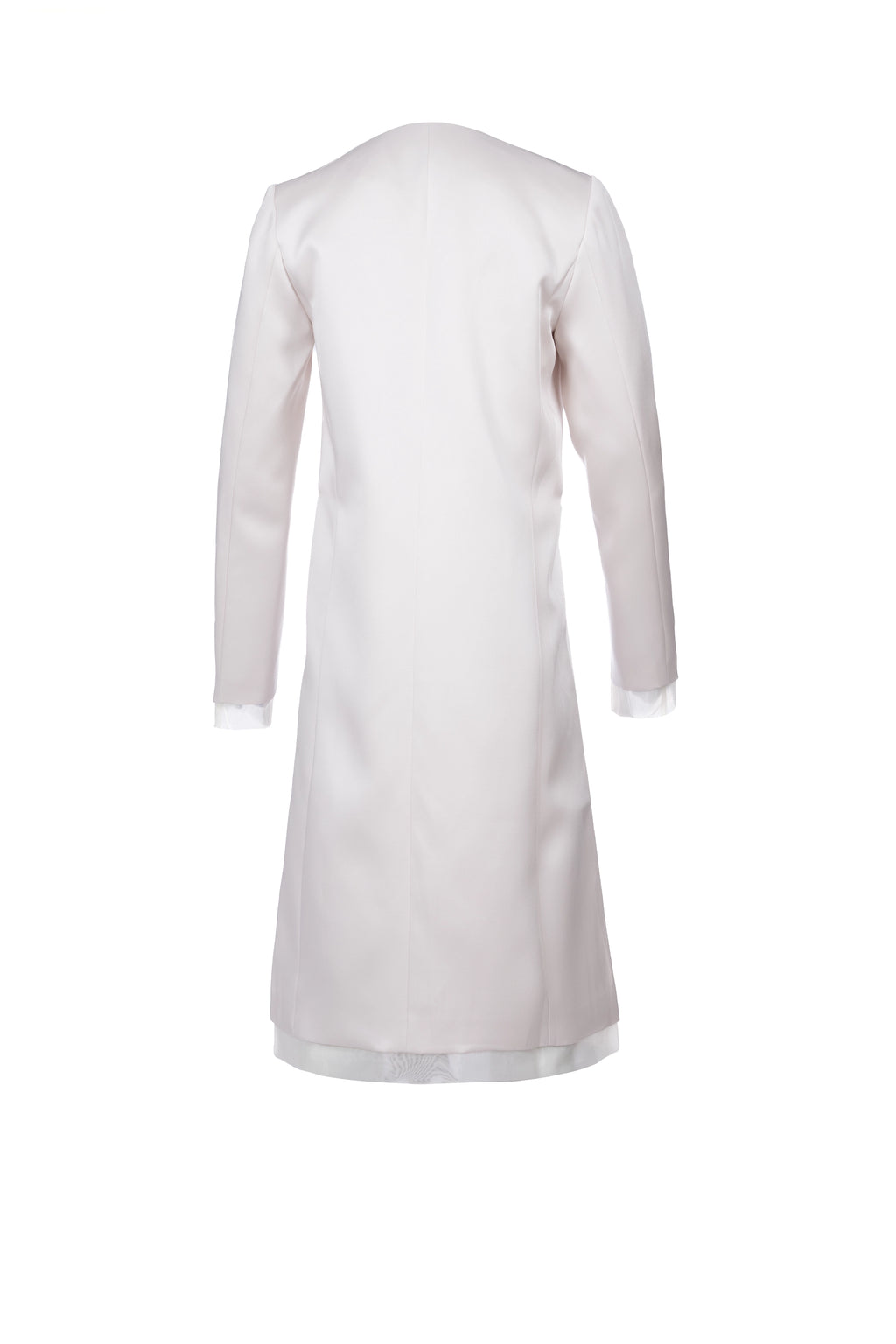 IVORY LUXE COAT معطف فاخر بلون العاج