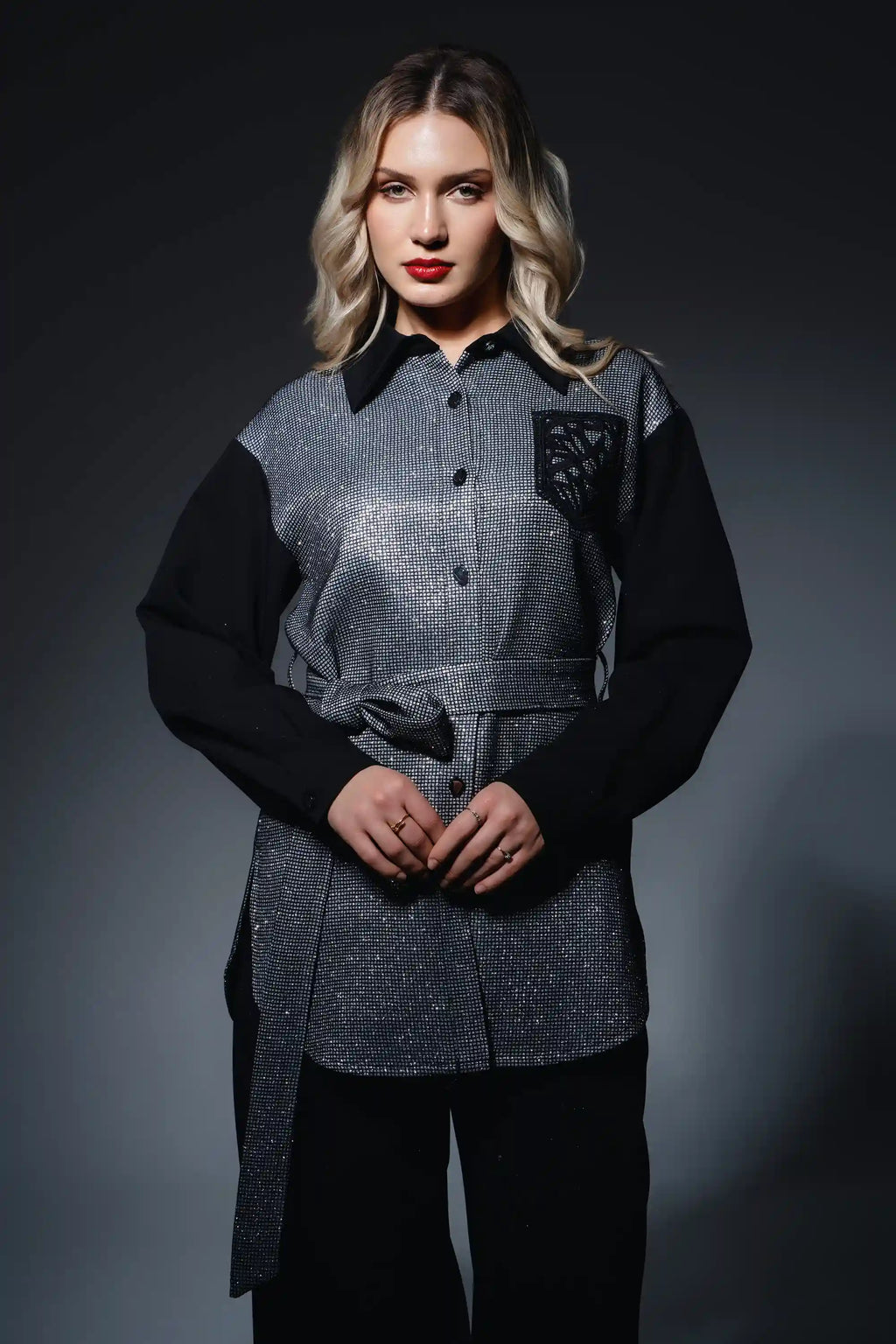GRID GLAM SHIRT قميص GRID GLAM