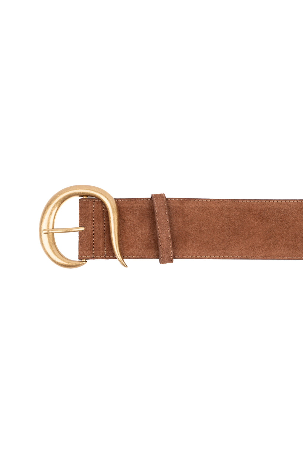SUEDE BELT حزام من الجلد المدبوغ