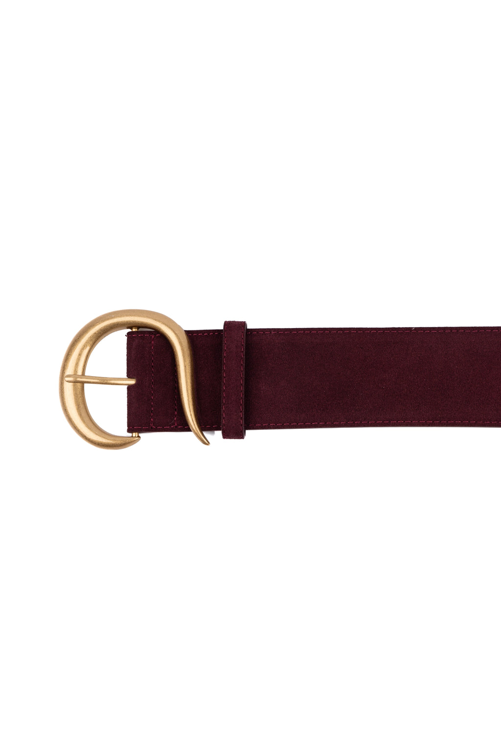 SUEDE BELT حزام من الجلد المدبوغ