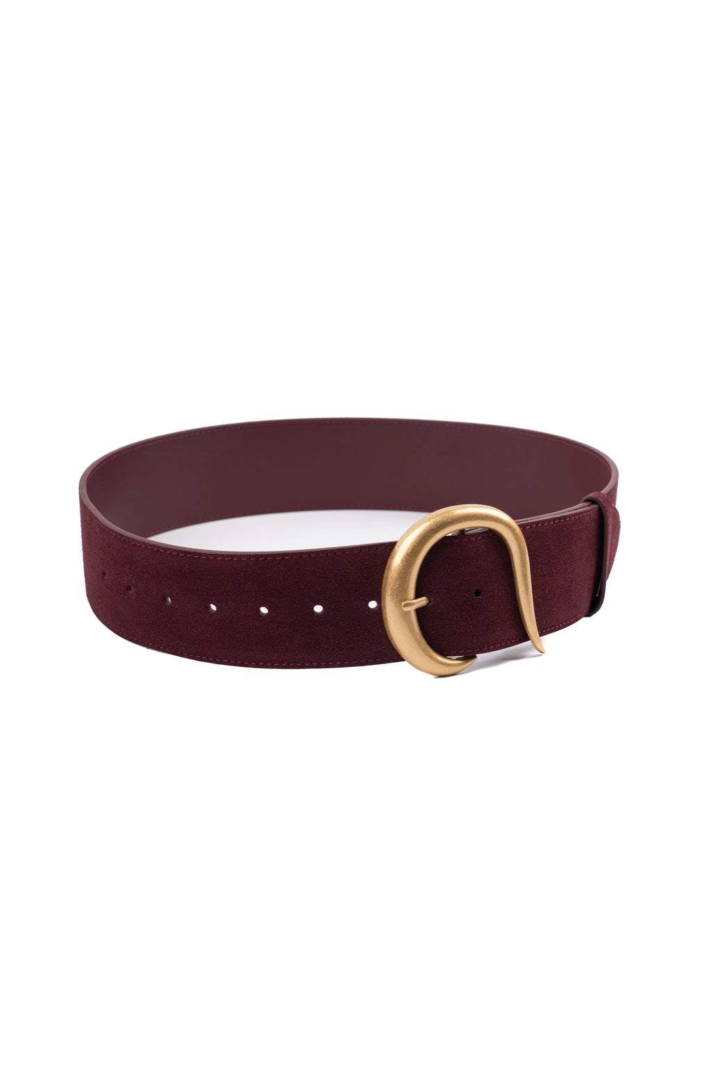 SUEDE BELT حزام من الجلد المدبوغ