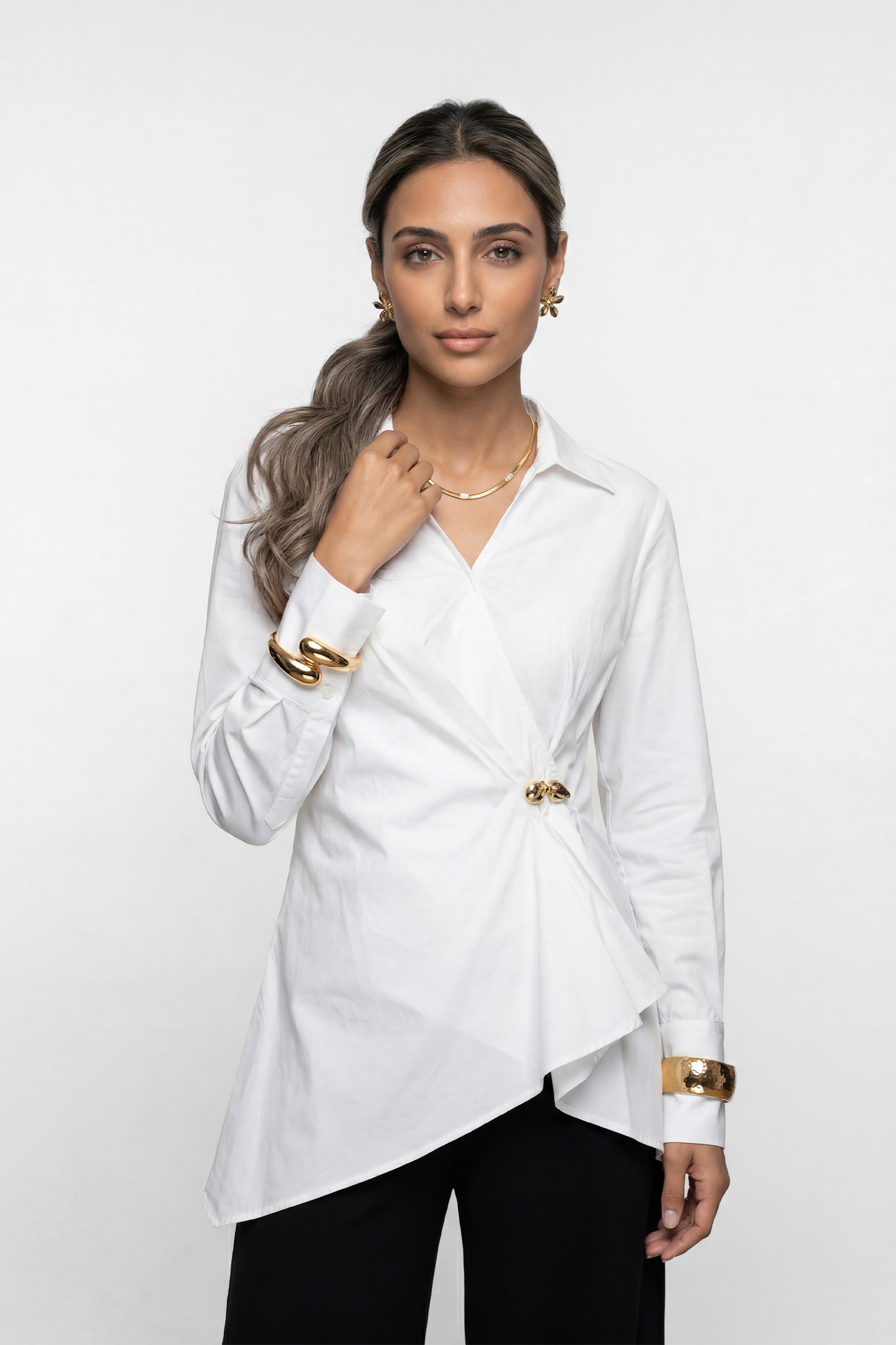 SIDE SWIPE SHIRT قميص جانبي