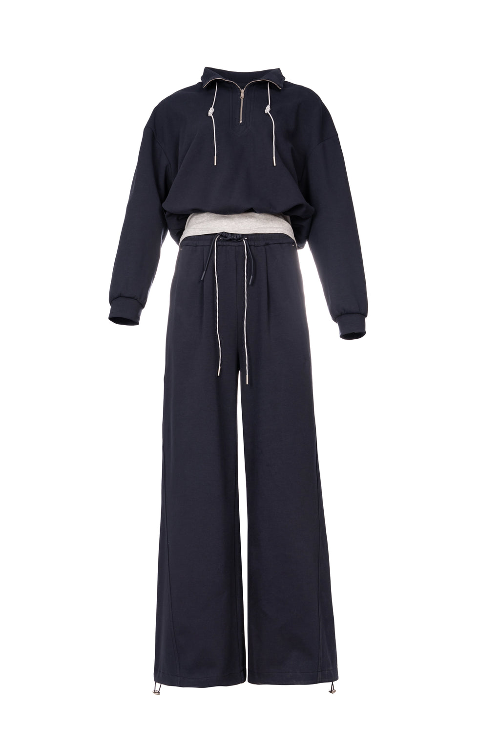 ODYSSEY TRAINING SUIT سويت شيرت: أكمام طويلة. ياقة عالية.