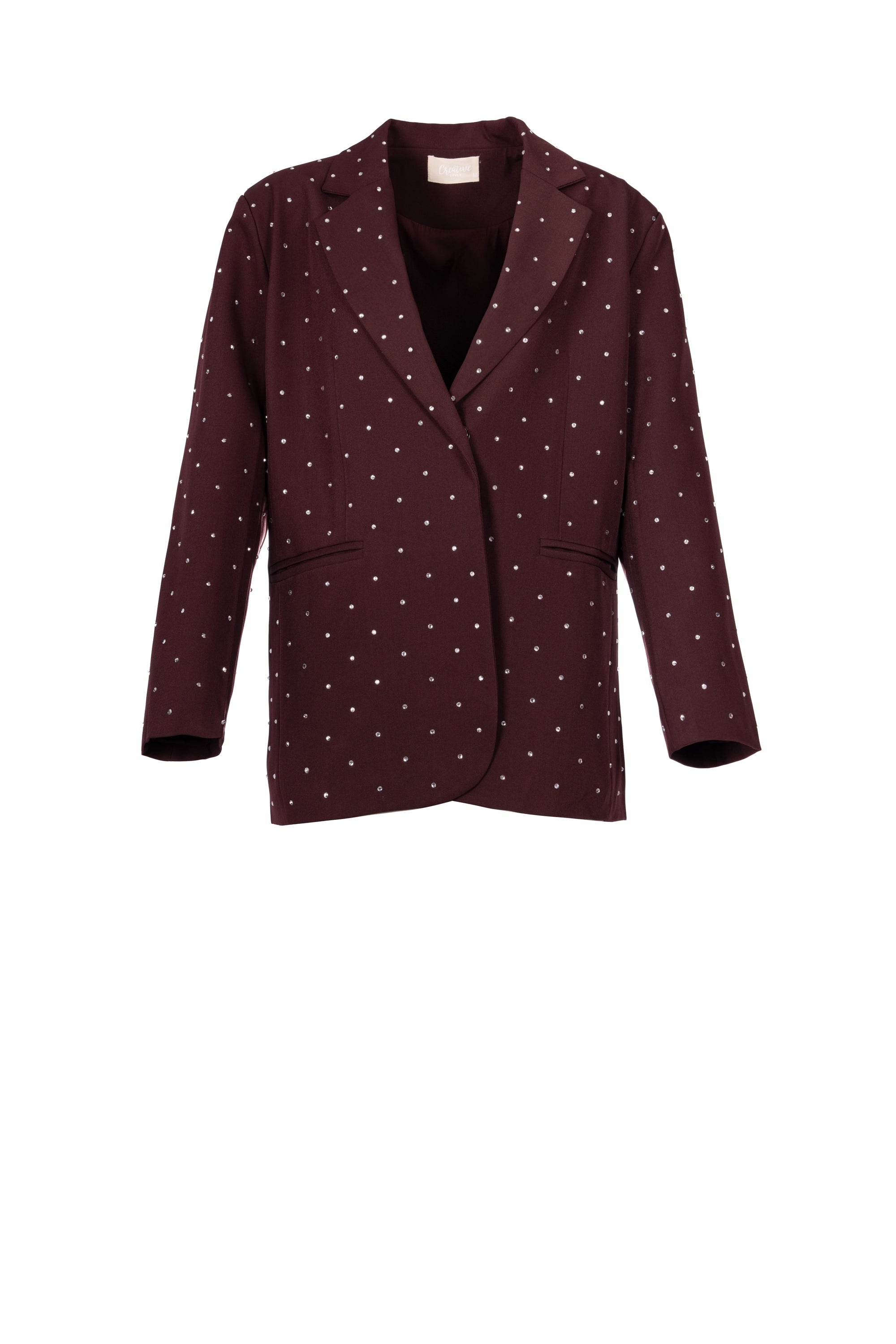 DIAMONTE BLAZER بليزر مرصع بالألماس