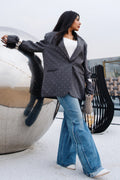 DIAMONTE BLAZER بليزر مرصع بالألماس