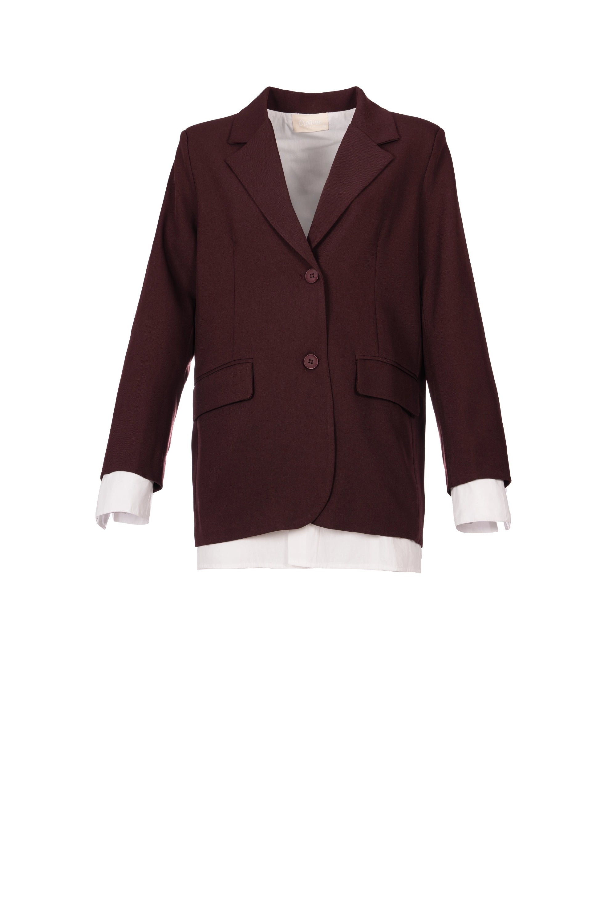 BORDEAUX BLAZER بليزر بوردو