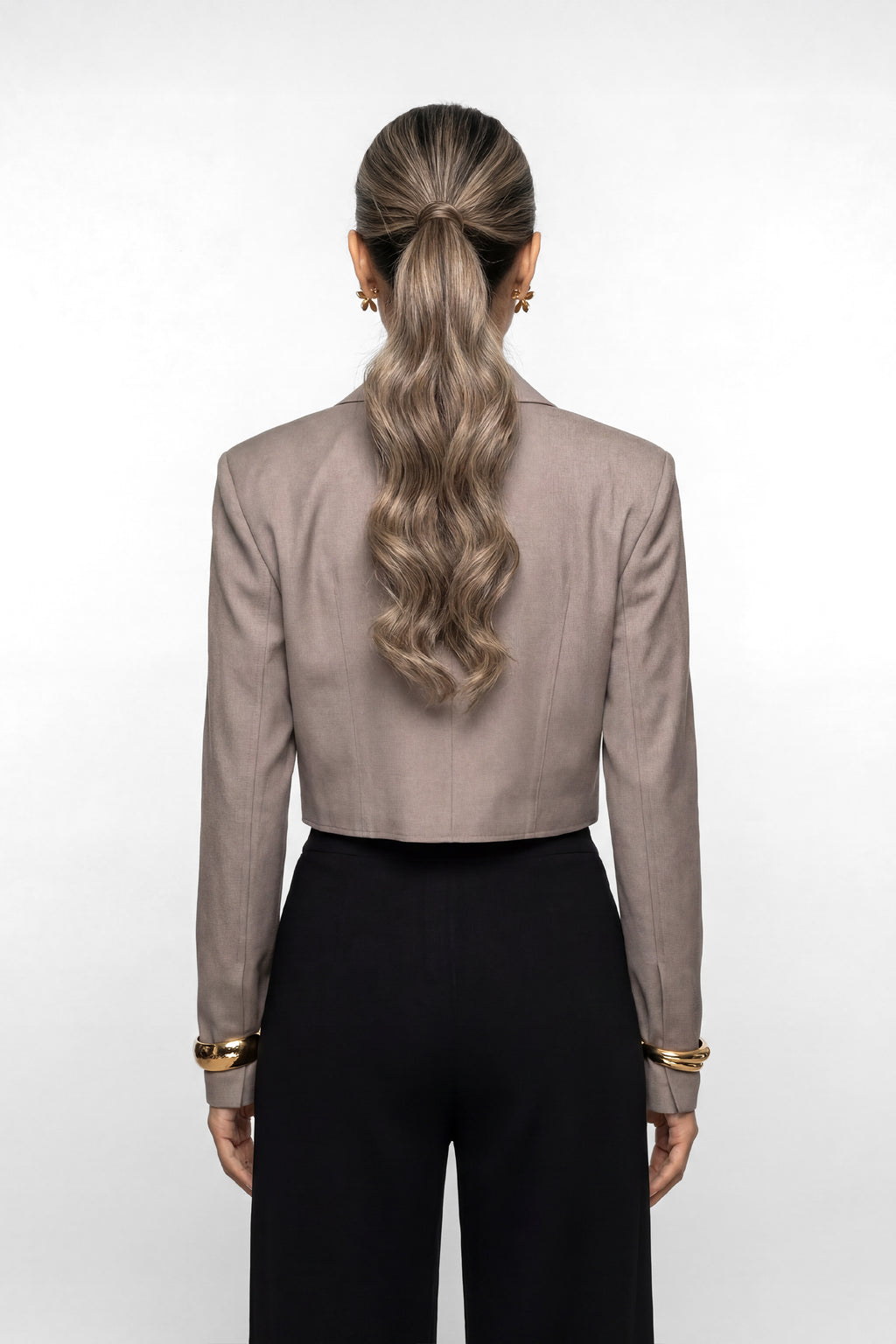 CROP INTERSECT BLAZER بليزر متقاطع للمحاصيل