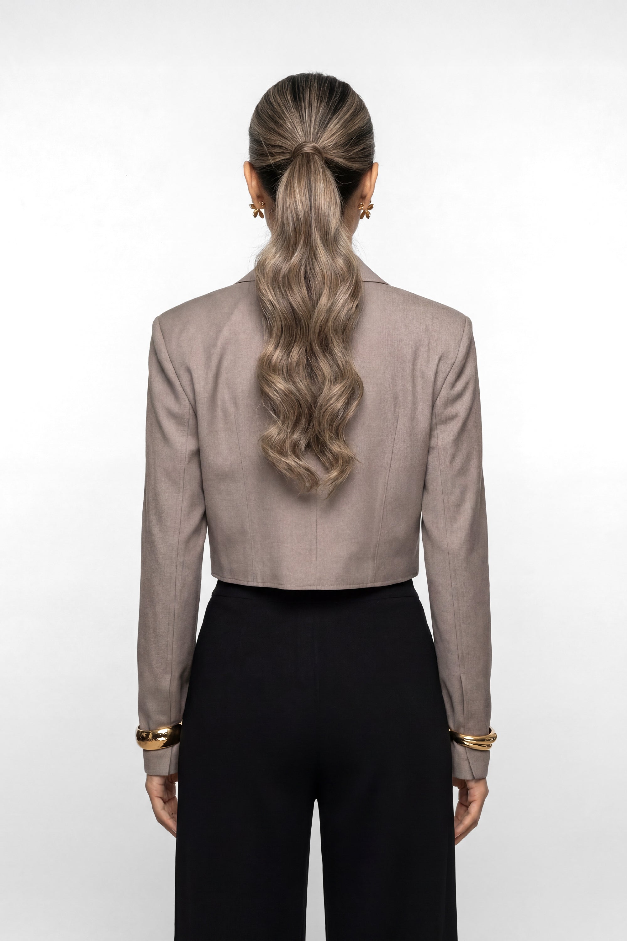 CROP INTERSECT BLAZER بليزر متقاطع للمحاصيل