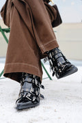 MULTI-STRAP BOOTS أحذية متعددة الأربطة