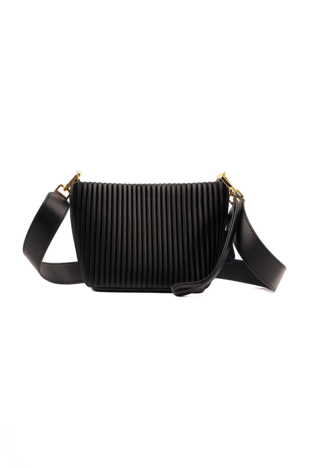 PLEATED SHOULDER BAG شنطة