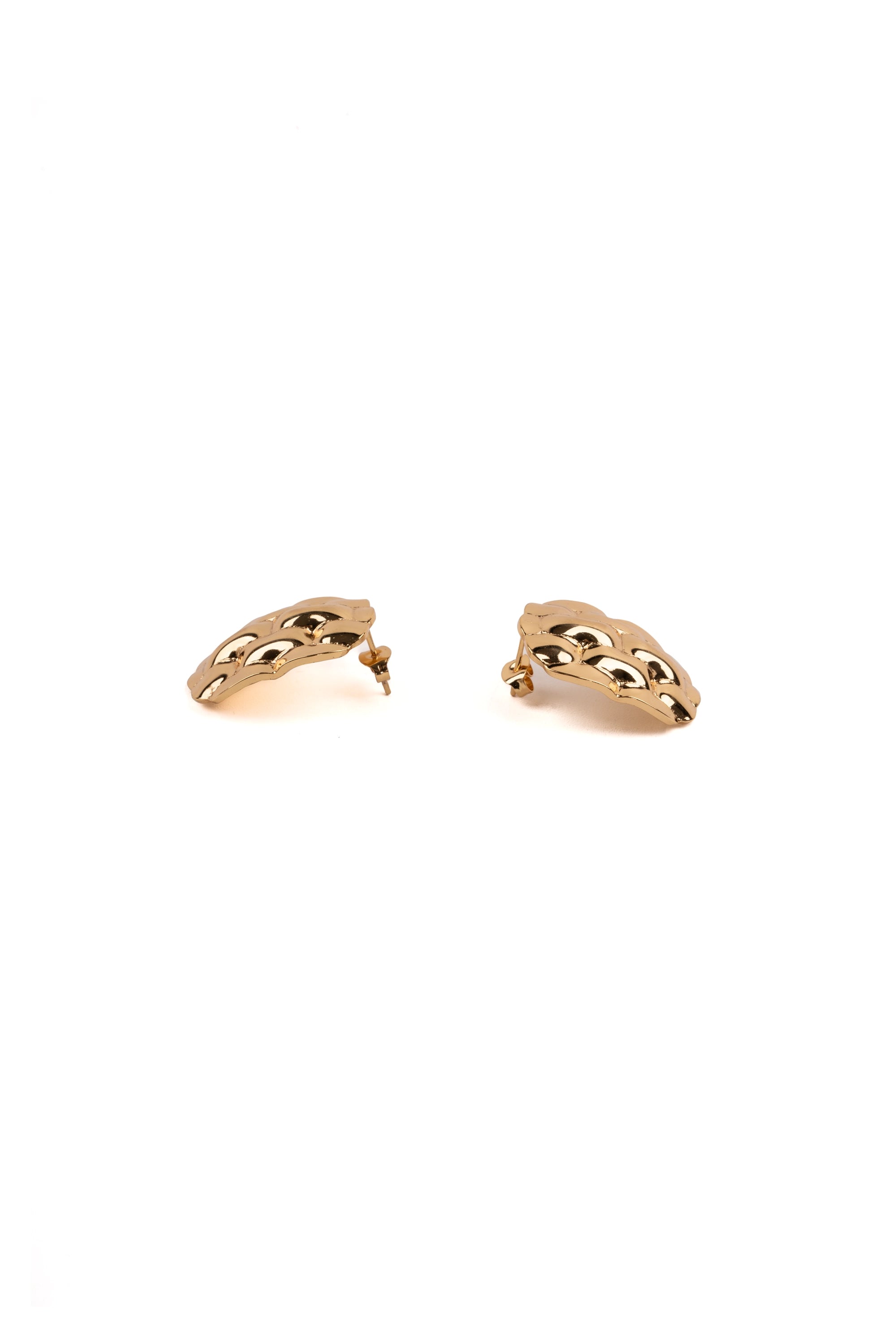 GRIDLOCK EARRING قرط على شكل قفل شبكي.