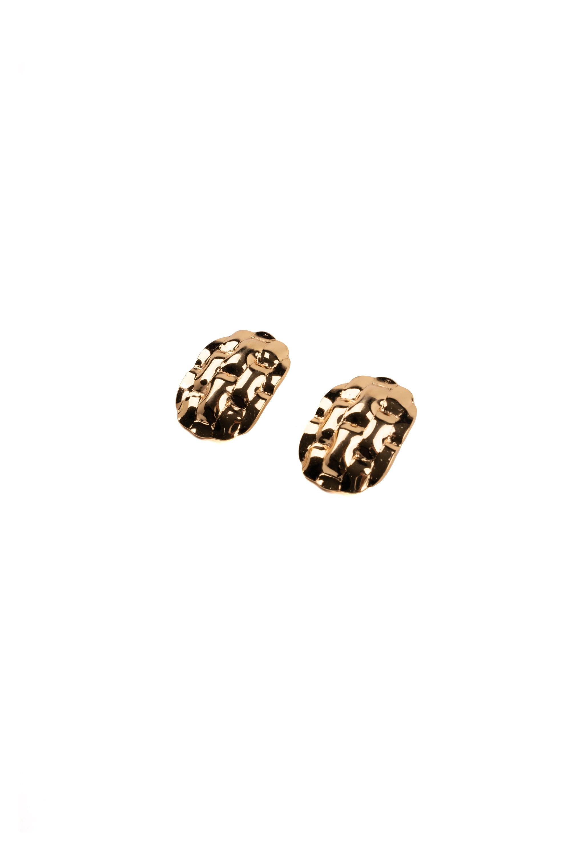 GRIDLOCK EARRING قرط على شكل قفل شبكي.