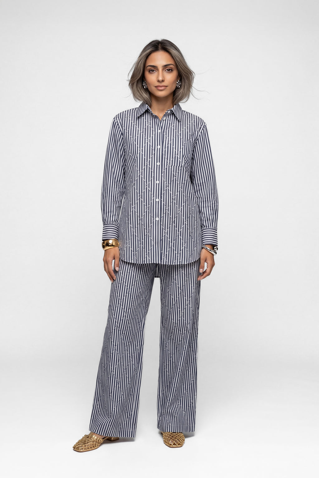 RHIOMI PANT SET طقم بنطلون ريومي