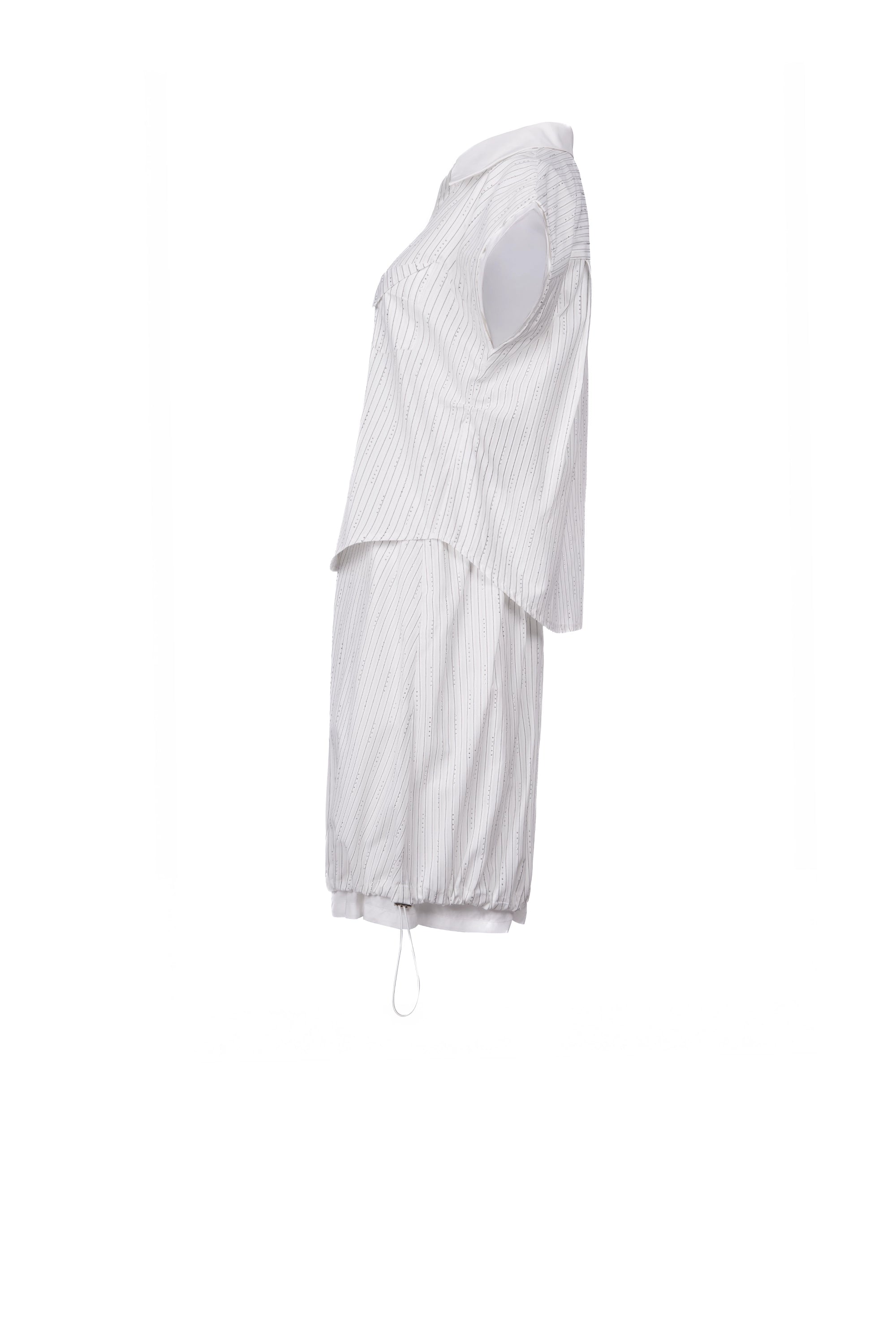 WHITE GLITZ SET طقم أبيض لامع
