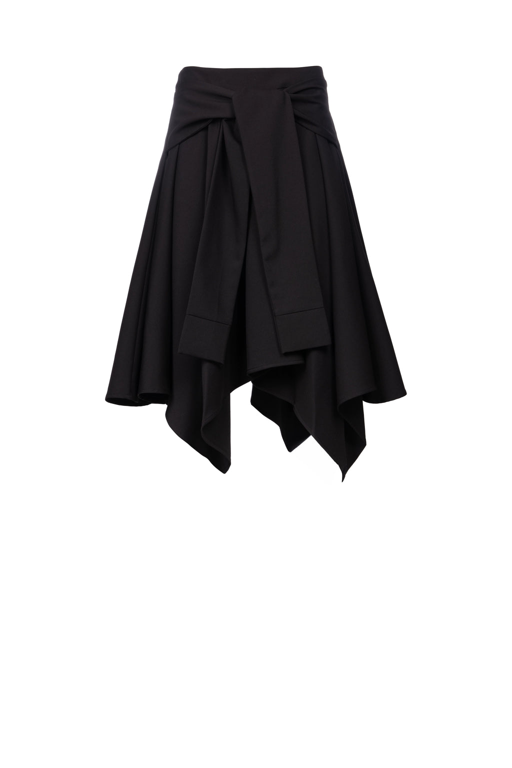 TWIST SLEEVE SKIRTبنطال بتصميم ملفوف