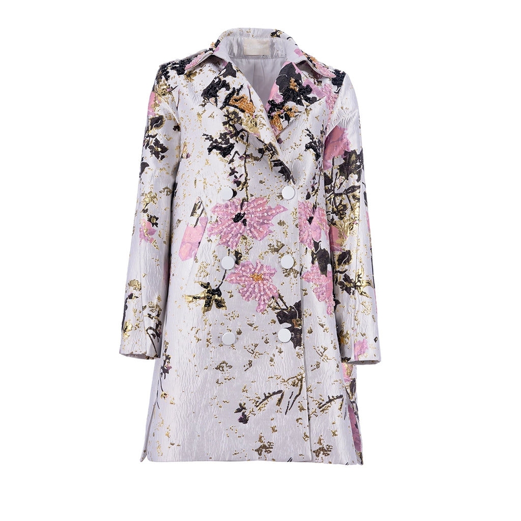 Cherry Tree mid flow jacket long sleeve جاكيت متوسط الطول منسدل كم طويل